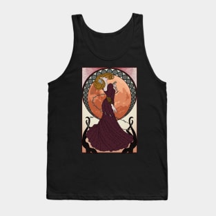 Art Nouveau Bloodborne - Moon Scented Hunter Tank Top